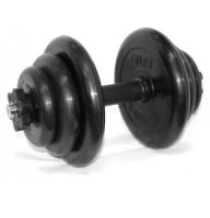 Гантель разборная 19кг d=26 мм MB-FdbMd26-At19 MB Barbell