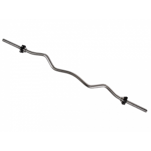 Гриф для штанги слабоизогнутый W-образный d=25мм L1220мм вес 5кг нагрузка до 150кг MB-BarM25-WB MB Barbell