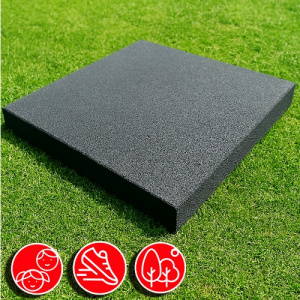 Резиновая плитка 100х100х5см серый 11546 IronBull