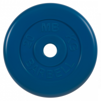 Диск для штанги 20кг d=50мм синий MB-PltC51-20 MB Barbell