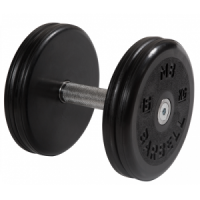 Гантель неразборная с вращающейся ручкой классик 16кг MB-FdbEM-B16 MB Barbell