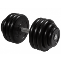 Гантель неразборная с вращающейся ручкой профи 38,5кг MB-FdbM-B38,5 MB Barbell