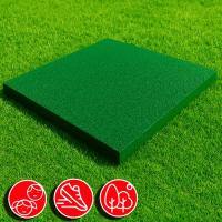 Резиновая плитка 100х100х4см рельефное основание IronBull