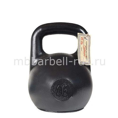 Гиря 16 кг спортивная