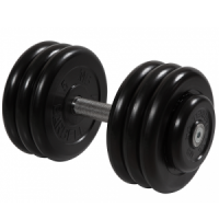 Гантель неразборная с вращающейся ручкой профи 33,5кг MB-FdbM-B33,5 MB Barbell