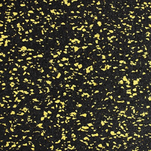 Резиновое покрытие 4мм цвет черно-желтый 30% EPDM 04674 IronBull