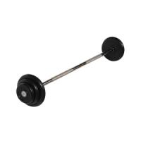 Штанга неразборная 22,5 кг d=25мм черная MB-BarMW-B22,5 MB Barbell