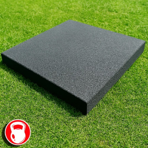 Резиновая плитка 100х100х3см серый 13462 IronBull