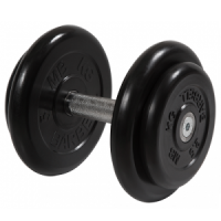 Гантель неразборная с вращающейся ручкой профи 16кг MB-FdbM-B16 MB Barbell