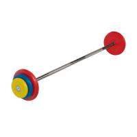 Штанга неразборная 22,5 кг d=25мм цветная MB-BarMW-C22,5 MB Barbell