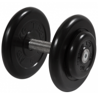 Гантель неразборная с вращающейся ручкой профи 13,5кг MB-FdbM-B13,5 MB Barbell