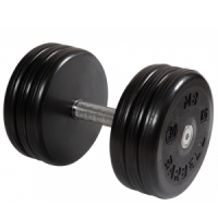 Гантель неразборная с невращающейся ручкой классик 30кг MB-FdbEM-BN30 MB Barbell