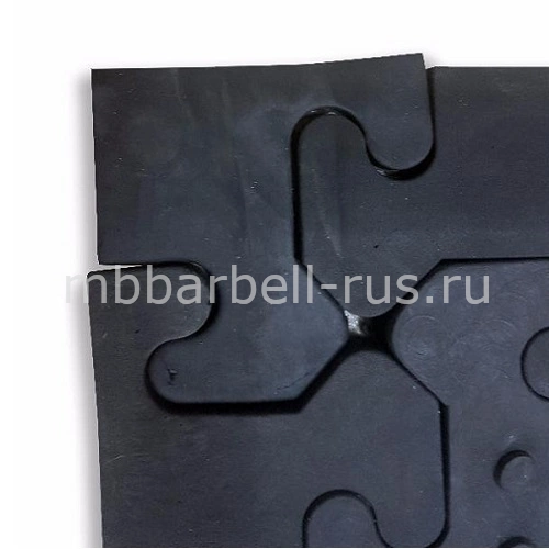 Уголок резиновый для коврика 17мм IK 703 IronKing