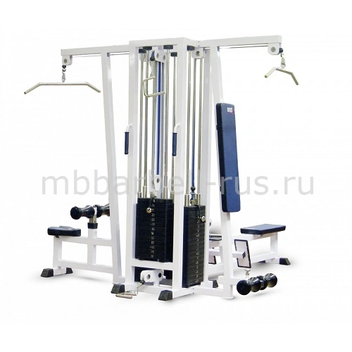 Мультистанция 4-ех позиционная с одинарной блочной рамой MB 3.16.1 MB Barbell