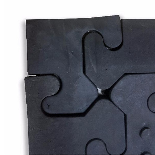 Уголок резиновый для коврика 17мм IK 703 IronKing