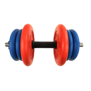 Гантель разборная цветная 21,9кг d=30 мм MB-FdbMd30-St21,9 MB Barbell