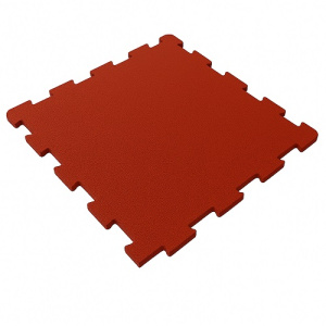 Резиновое плитка 97х97х1см Пазл терракотовый 15815 IronBull