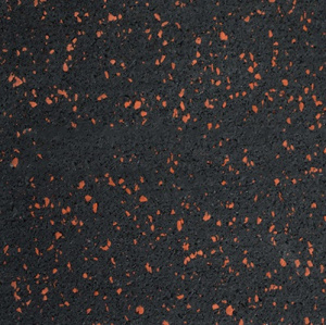 Резиновое покрытие 4мм цвет черно-красный 15% EPDM 04137 IronBull