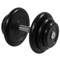 Гантель неразборная с вращающейся ручкой профи 18,5кг MB-FdbM-B18,5 MB Barbell