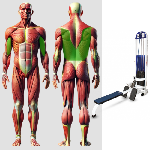 Горизонтальная тяга MB 3.08 MB Barbell
