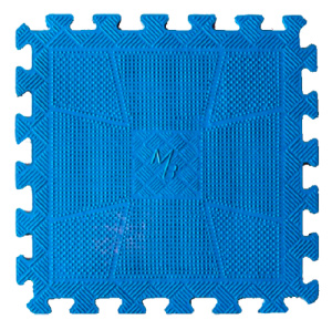 Коврик резиновый 20мм MB-MatCL-20 синий MB Barbell