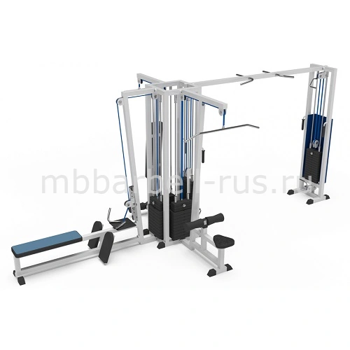 Мультистанция 4-ех позиционная с перекрестной тягой MB 3.16 MB Barbell