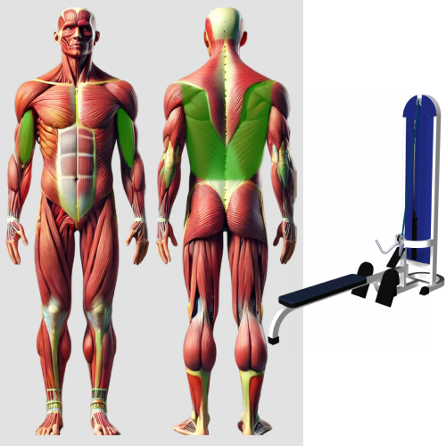 Горизонтальная тяга MB 3.08 N MB Barbell