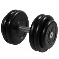 Гантель неразборная с вращающейся ручкой профи 26кг MB-FdbM-B26 MB Barbell