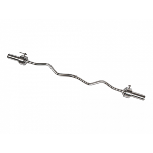 Гриф для штанги слабоизогнутый W-образный d=50мм L1265мм вес12,2кг нагрузка до 150кг MB-BarM50-WL MB Barbell