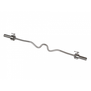 Гриф для штанги сильноизогнутый Z-образный d=50мм вес12,5кг нагрузка до 150кг MB-BarM50-ZL MB Barbell