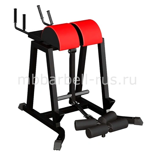Гиперэкстензия обратная на свободных весах MB 4.08 MB Barbell