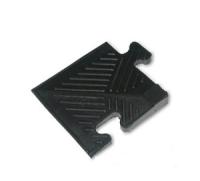 Уголок резиновый для бордюра 12мм MB-MatB-Cor12 черный MB Barbell