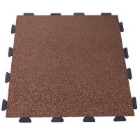 Резиновая плитка 100х100х4см скрытый замок ласточкин хвост IronBull