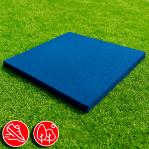 Резиновая плитка 100х100х1,5см синий 06541 IronBull