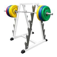 Стойка для хранения грифов на 10 позиций MB 1.17 MB Barbell
