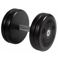 Гантель неразборная с невращающейся ручкой классик 25 кг MB-FdbEM-BN25 MB Barbell