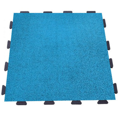 Резиновая плитка 100х100х2,5см скрытый замок ласточкин хвост IronBull