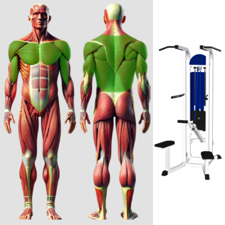Турник брусья с разгружением Гравитрон MB 3.14 MB Barbell