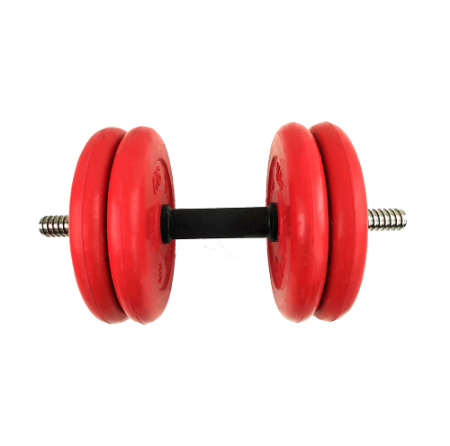 Гантель разборная цветная 21,5кг d=26 мм MB-FdbMd26-St21,5 MB Barbell