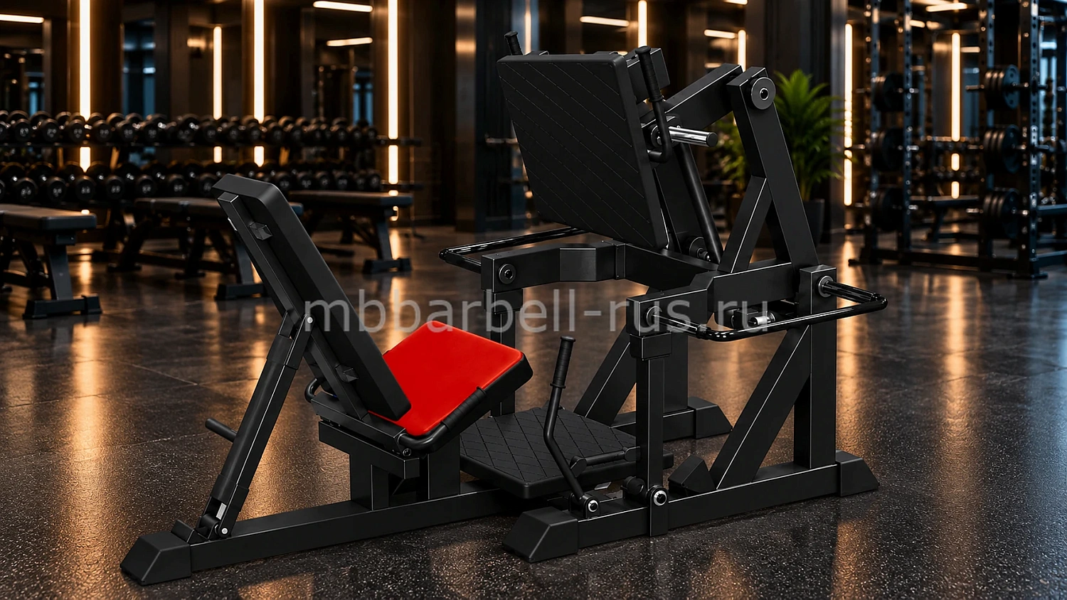 Жим ногами на свободных весах с изменяемой нагрузкой MB 4.07.1 MB Barbell