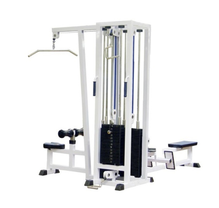 Мультистанция 3-ех позиционная с одинарной блочной рамкой MB 3.03.1 серый MB Barbell