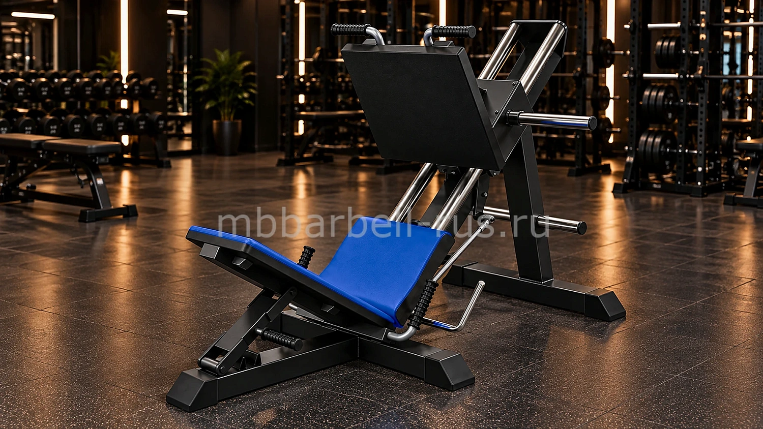 Жим ногами под углом 40 градусов нагрузка до 300 кг MB 4.24 MB Barbell