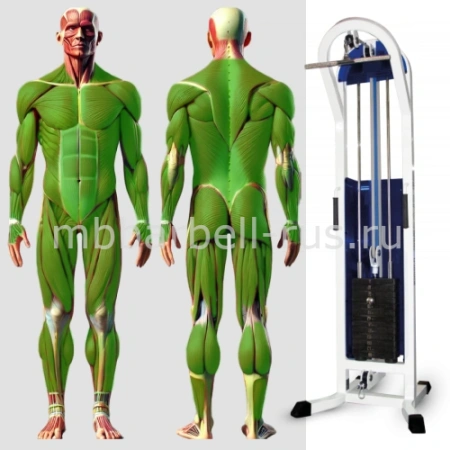 Блочная рама одинарная MB 3.06  MB Barbell