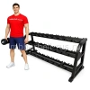 Стойка для хранения проф гантелей на 15 пар MB 1.19 MB Barbell