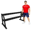 Стойка для хранения проф гантелей на 10 пар MB 1.16 MB Barbell