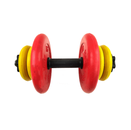 Гантель разборная цветная 16,5кг d=26 мм MB-FdbMd26-St16,5 MB Barbell