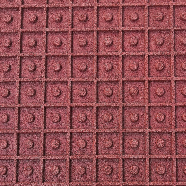 Резиновая плитка 100х100х4 см с замком ласточкин хвост ярко-зеленого цвета для спортивных площадок