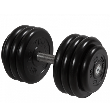Гантель неразборная с вращающейся ручкой профи 36кг MB-FdbM-B36 MB Barbell