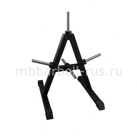 Стойка для хранения дисков d=25 мм - А-образная на 5 позиций MB 1.12 MB Barbell