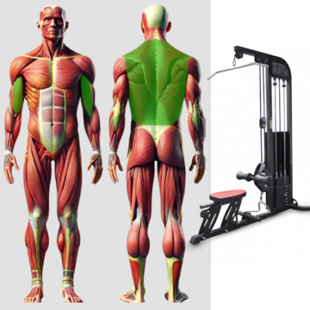 Вертикально горизонтальная тяга MB 3.02 MB Barbell